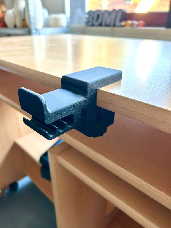 Kopfhörerhalter - Headset holder - Schreibtischhalter - Klemmhalter Kopfhörer – Bild 2