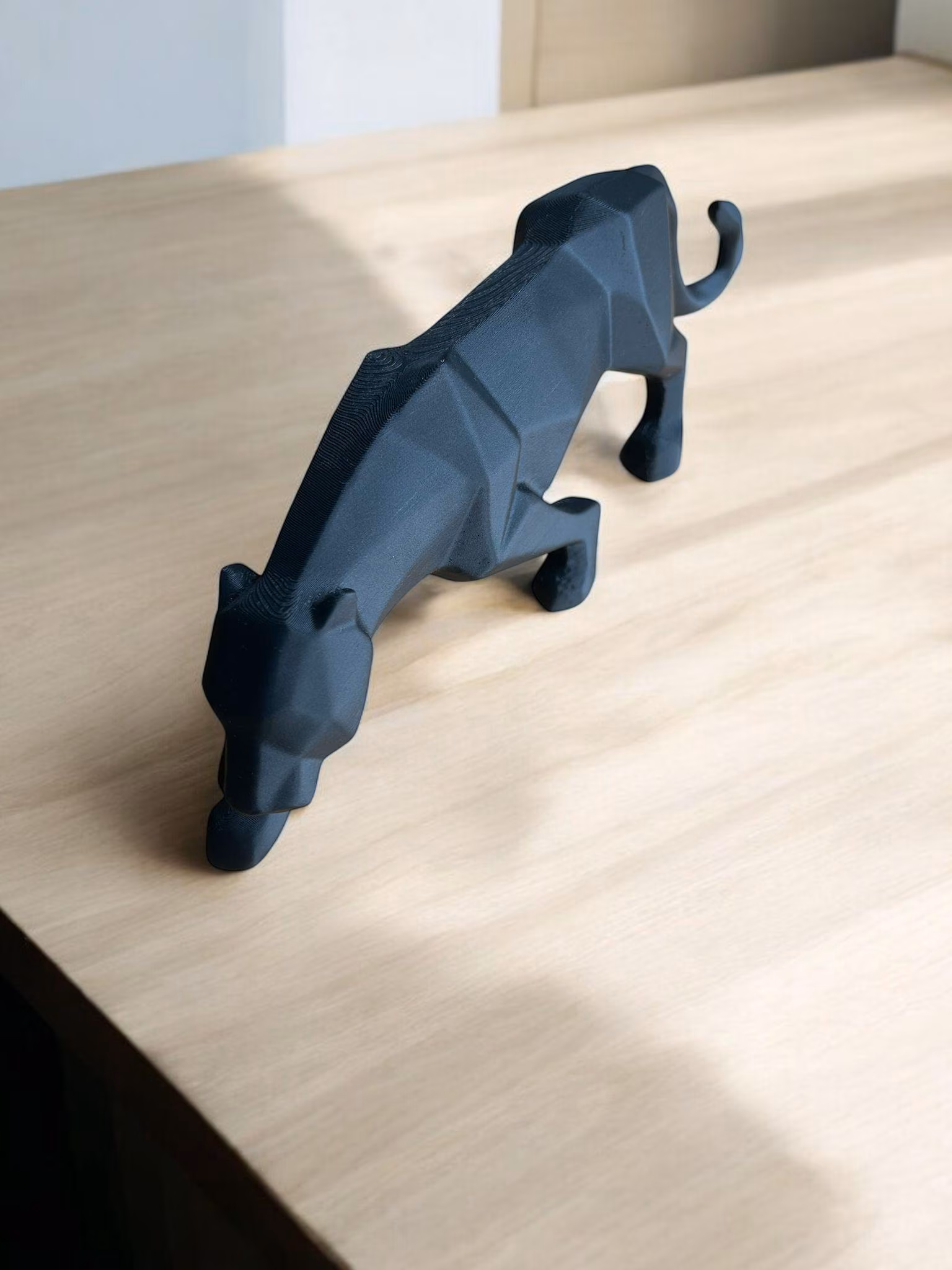 Panther Statue schwarz - Deko - Panther - Figur - Kunstfigur – Bild 5