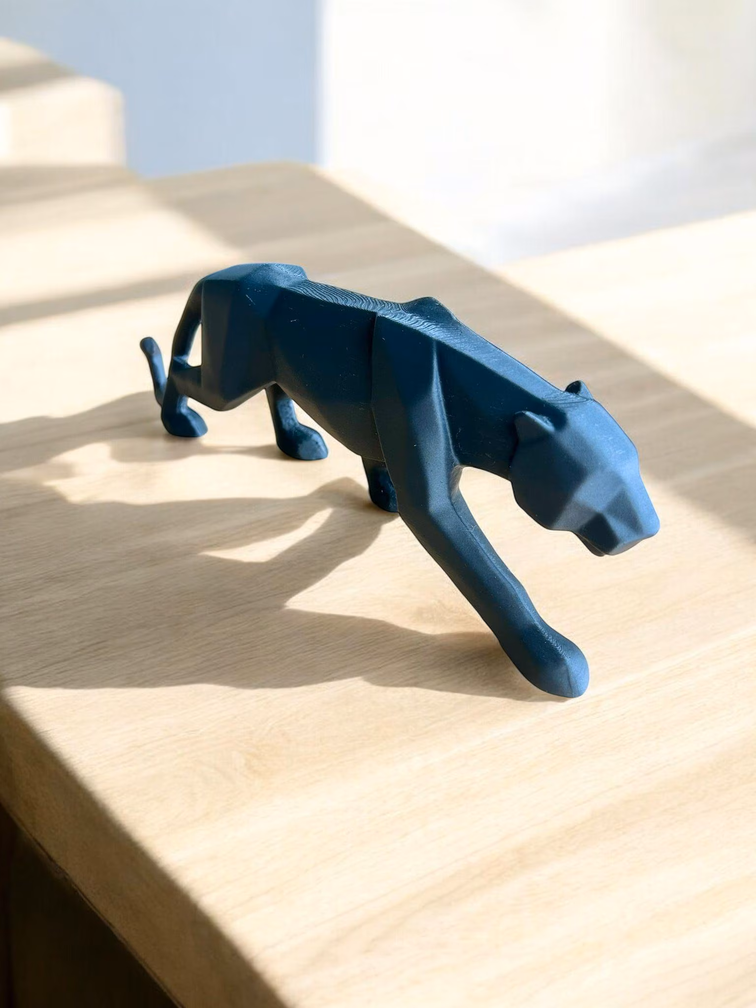 Panther Statue schwarz - Deko - Panther - Figur - Kunstfigur – Bild 4