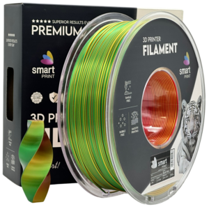 Smart Print-Tri-Color Silk PLA / 1.75mm / 1kg / Rot-Gelb-Grün