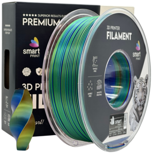 Smart Print-Tri-Color Silk PLA / 1.75mm / 1kg / Rot-Blau-Grün