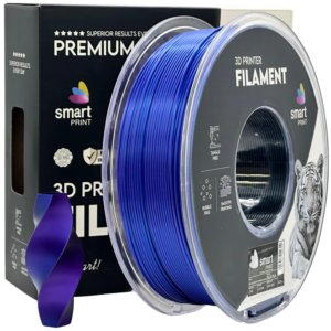 Smart Print-Tri-Color Silk PLA / 1.75mm / 1kg / Blau-Lila-Schwarz